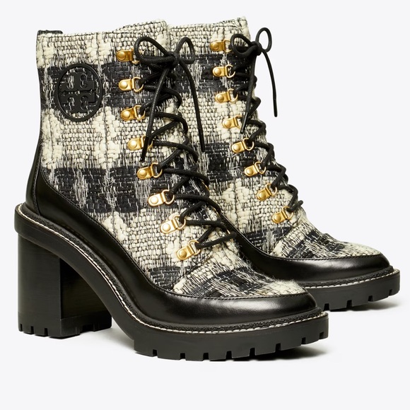TORY BURCH BNIB MILLER WOOL LUG SOLE BOOT